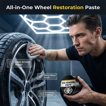 🔥Buy 2 get 1 free🛠️ Bring Your Rims Back to Life! — Safe for All Alloys Wheel Care & Restoration Paste ✨🛞
