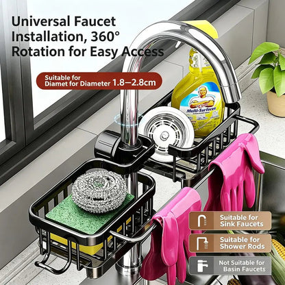 🧽 Over-Faucet Sink Organizer – Save Counter Space & Keep Your Sink Clutter-Free 🏡💚