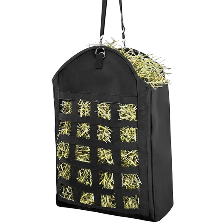 🔥4-Sided Slow Feed Hay Bag – Heavy-Duty Horse Hay Feeder to Reduce Waste & Promote Healthy Digestion
