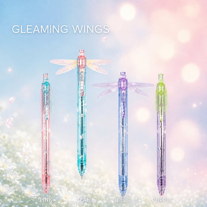 🖊️Gleaming Wings Dragonfly Pen Set – Magical Fluttering Wings for Fun Writing! 🧚‍♀️