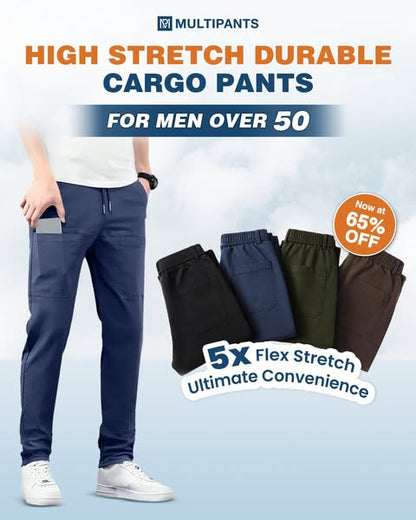 🏆MultiPants – High Stretch Multi-pocket Durable Cargo Pants