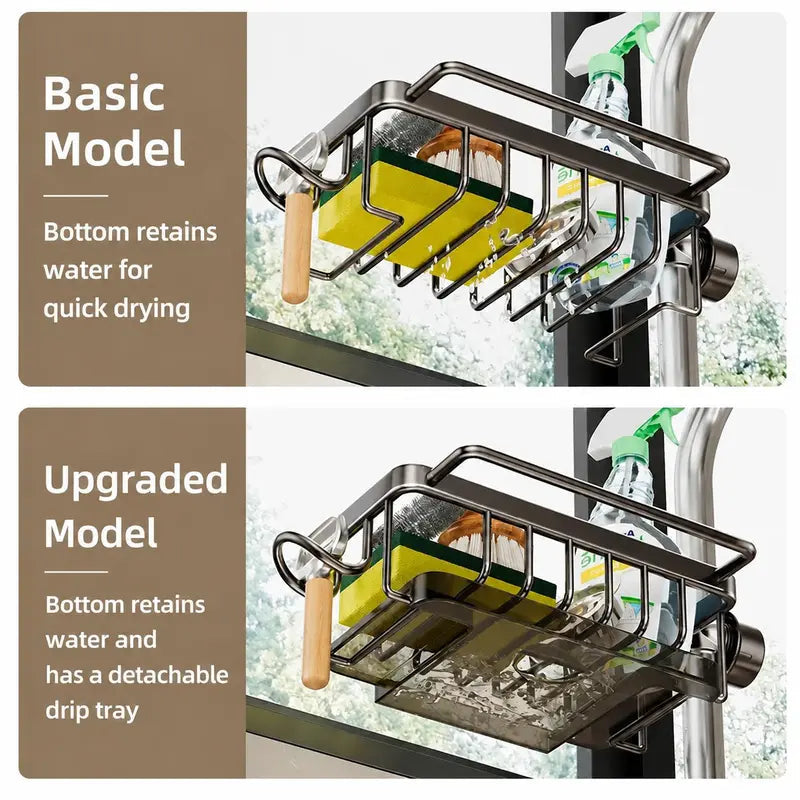🧽 Over-Faucet Sink Organizer – Save Counter Space & Keep Your Sink Clutter-Free 🏡💚