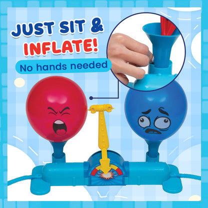👨‍👩‍👧‍👦 The Ultimate Family Game Night Essential! — Sit Inflate Pop Balloon Battle Board Game 🎁🎉