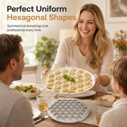 🥟37-Hole Quick Dumpling Maker | Make 37 Perfect Dumplings in Minutes