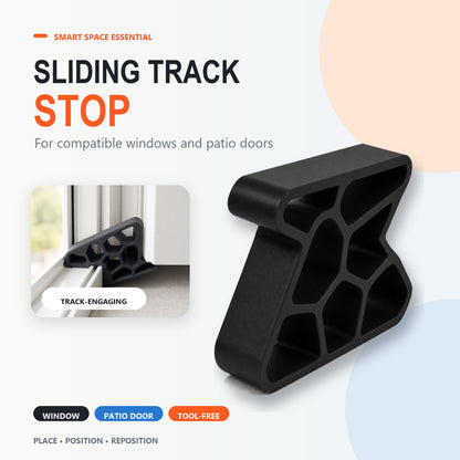 Anti-Slam Sliding Door Track Stopper – Protect Your Glass & Rails! 🚪🛡️