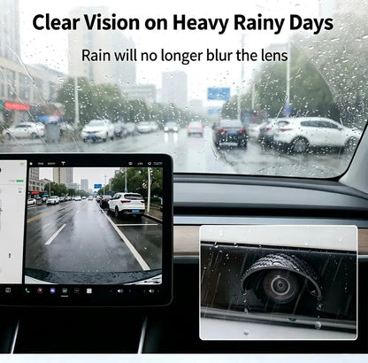 🚗 Never Let Rain Blur Your Rear View Again! 8-Piece Car Rear-View Camera & Mirror Rain Shield 🌧️✨