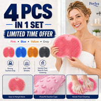 4pcs shower mats