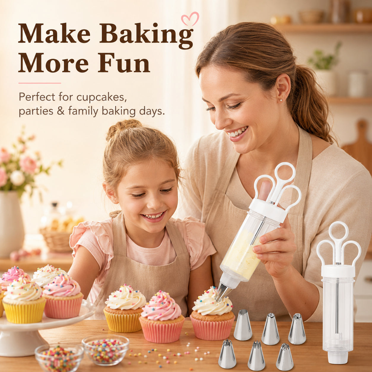 Easy Cake DecoratingGun - Beautiful PipingMade Simple