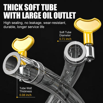 🔥 Manual Siphon Pump Kit with Hose & Bulb ⛽ | Multi-Purpose Liquid Transfer for Fuel, Water & Oil! 🚀