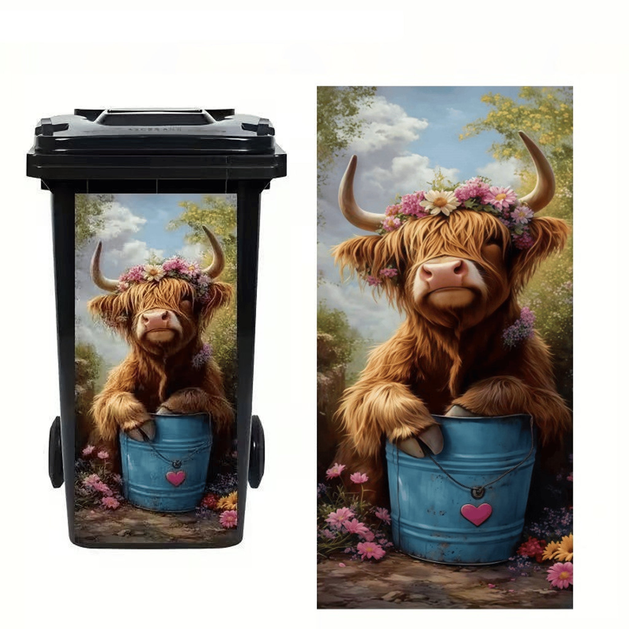 Highland cattle (2pcs)