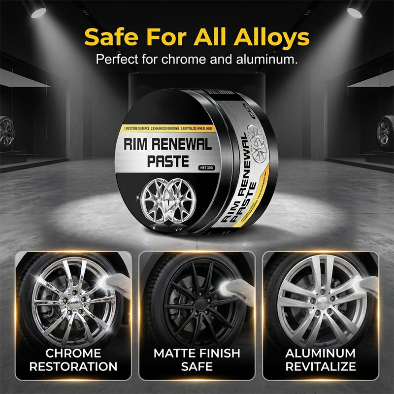 🔥Buy 2 get 1 free🛠️ Bring Your Rims Back to Life! — Safe for All Alloys Wheel Care & Restoration Paste ✨🛞