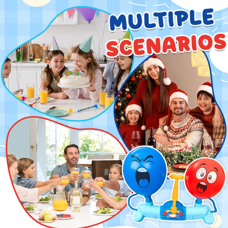 👨‍👩‍👧‍👦 The Ultimate Family Game Night Essential! — Sit Inflate Pop Balloon Battle Board Game 🎁🎉