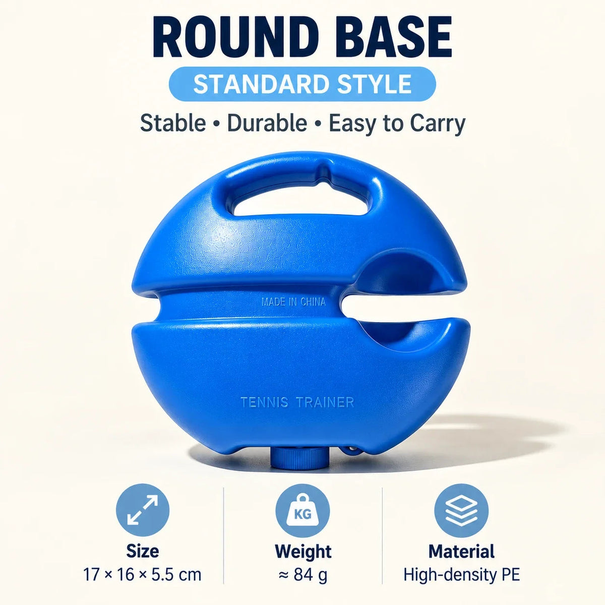 🎾 Practice Solo. Improve Faster. — Portable Tennis Rebound Trainer With Continuous Ball Return