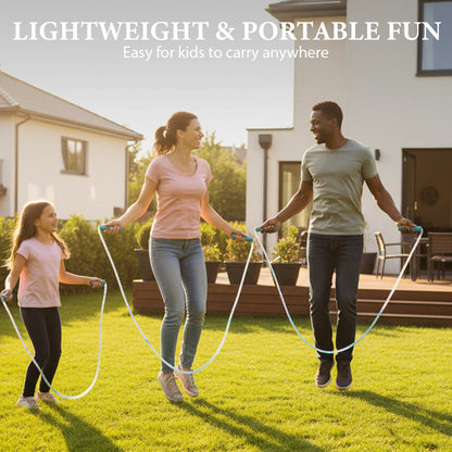 🌟Vibrant Glowing Skipping Rope – Make Night Workouts & Playtime Fun! 💫