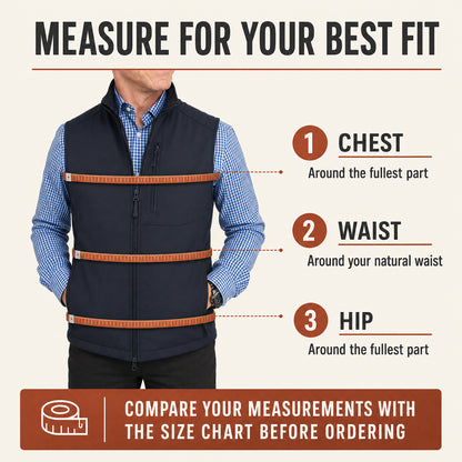 Men’s Everyday Concealment Vest –  Inner Storage