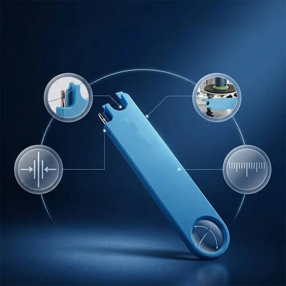 🎁 4-in-1 Easy Needle Threader Tool ✨ | Comfortable Grip for Tailors & Sewing Lovers 🪡