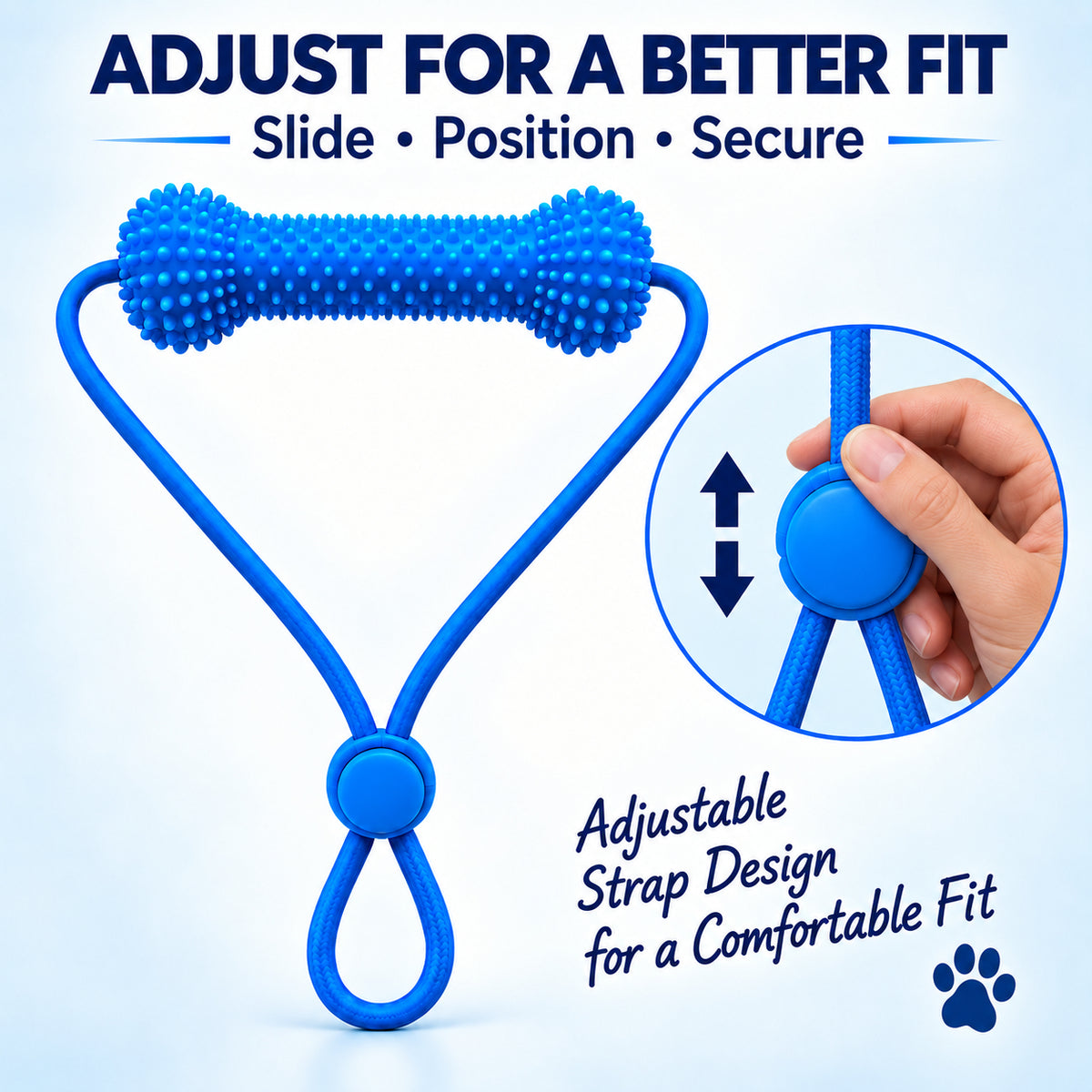 🐶Dog Brushing Aid Chew Support – Easy & Safe Teeth Cleaning Without the Struggle! 🪥