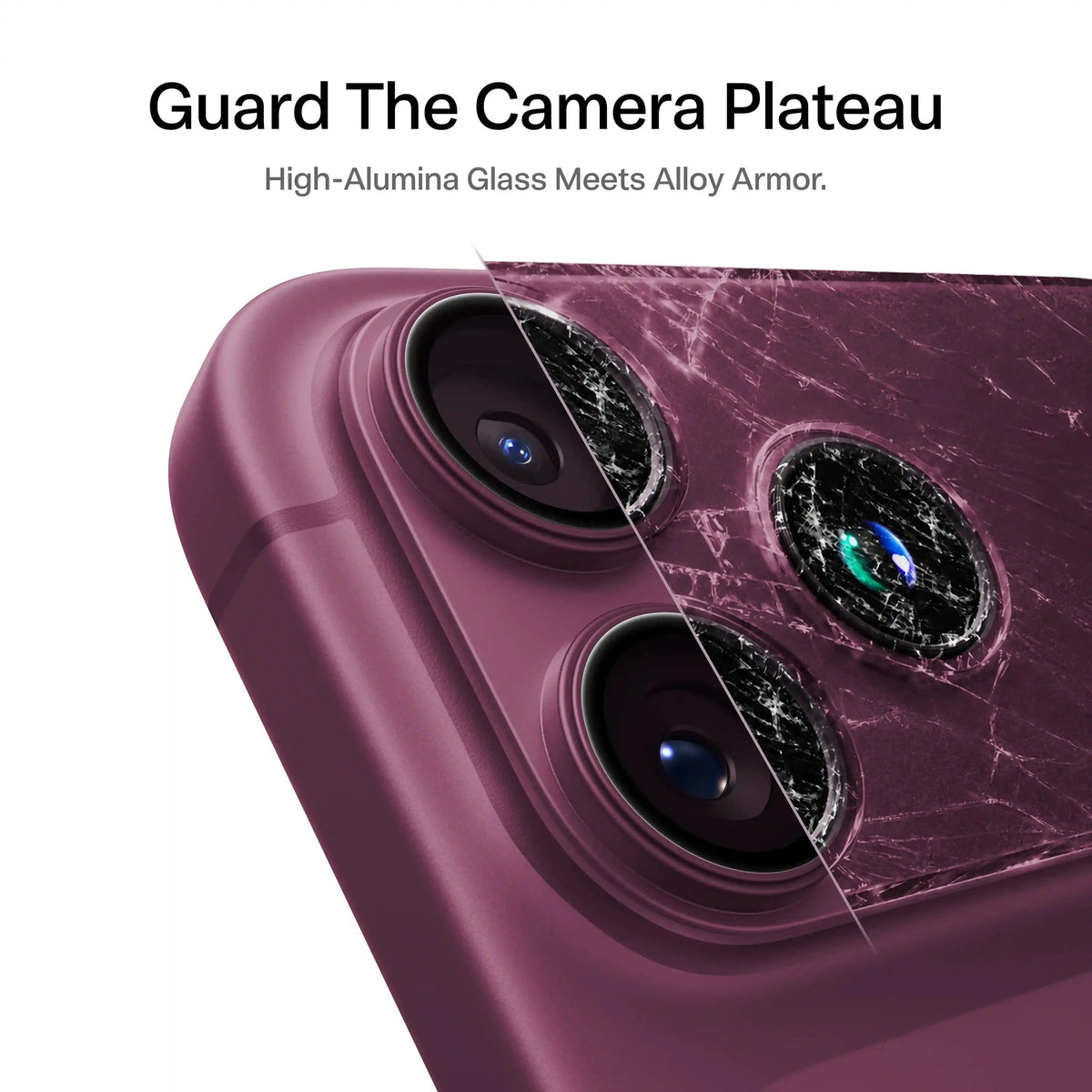 📱Seamless One-Piece Camera Lens Cover – HD Glass Protection with Zero Distortion! 📸