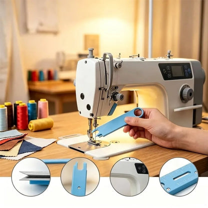 🎁 4-in-1 Easy Needle Threader Tool ✨ | Comfortable Grip for Tailors & Sewing Lovers 🪡