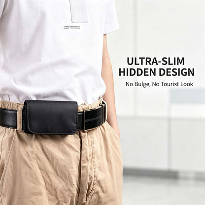 ✨ Compact Invisible Waist Bag – Discreet Storage for Phone, Passport & ID 📱💳