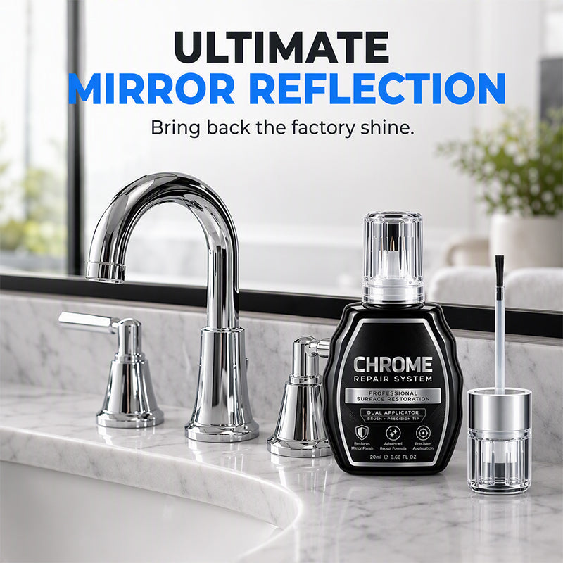 🔧 Easy DIY Chrome Restoration System – Long-Lasting Protection & High Gloss 🚗