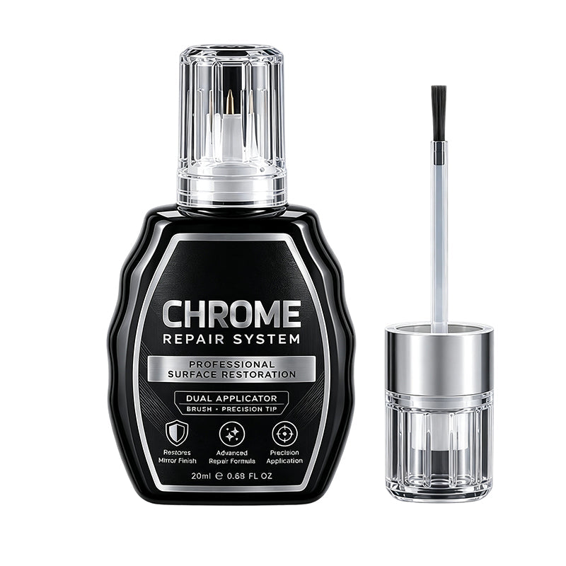 🔧 Easy DIY Chrome Restoration System – Long-Lasting Protection & High Gloss 🚗