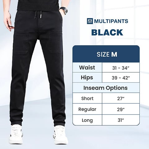🏆MultiPants – High Stretch Multi-pocket Durable Cargo Pants