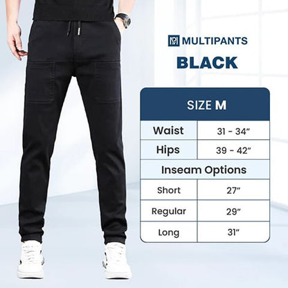 🏆MultiPants – High Stretch Multi-pocket Durable Cargo Pants