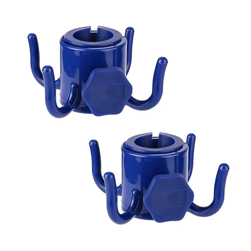 Universal Beach Umbrella Hook Hanger with 4 Hooks (1-Pack / 2-Pack / 4-Pack