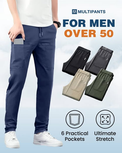 🏆MultiPants – High Stretch Multi-pocket Durable Cargo Pants