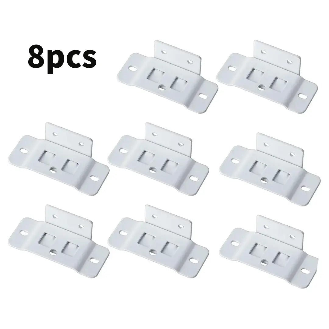 🔩 Interlocking Furniture Connector Bracket – Secure Wood Panel Fastener