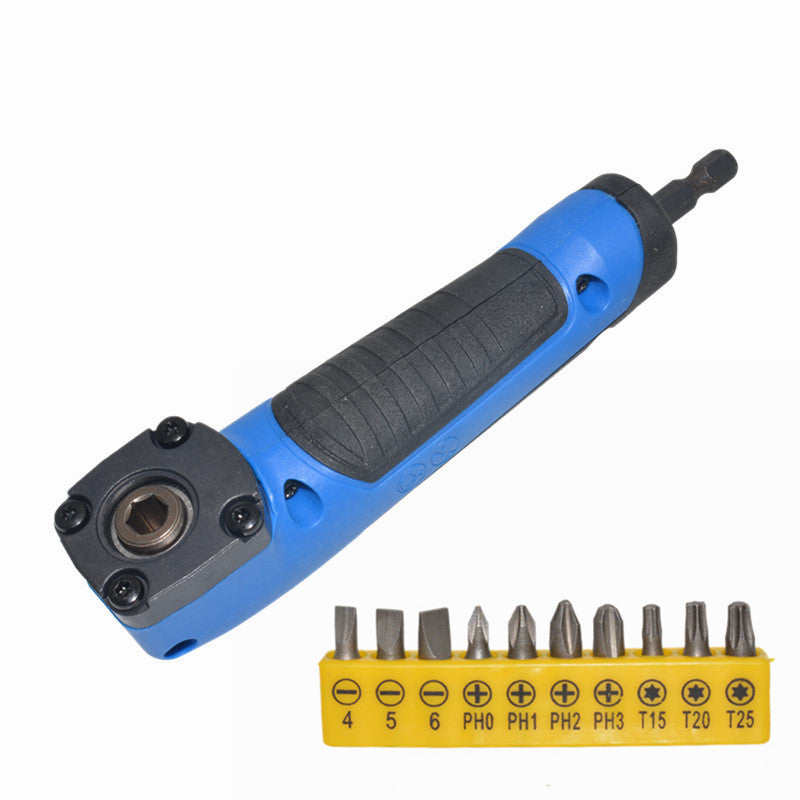 🔧 Reach Every Tight Corner — 90° Magnetic Right Angle Drill Adapter