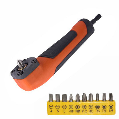 🔧 Reach Every Tight Corner — 90° Magnetic Right Angle Drill Adapter