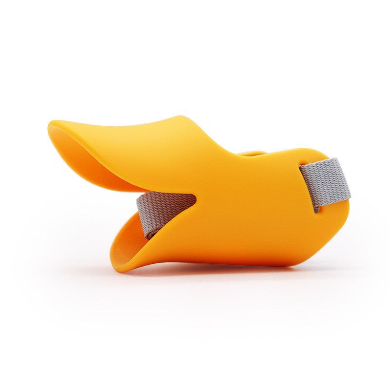🐾 Flexible TPR Duck Bill Muzzle for Small & Medium Dogs – Safe & Gentle Fit🐶