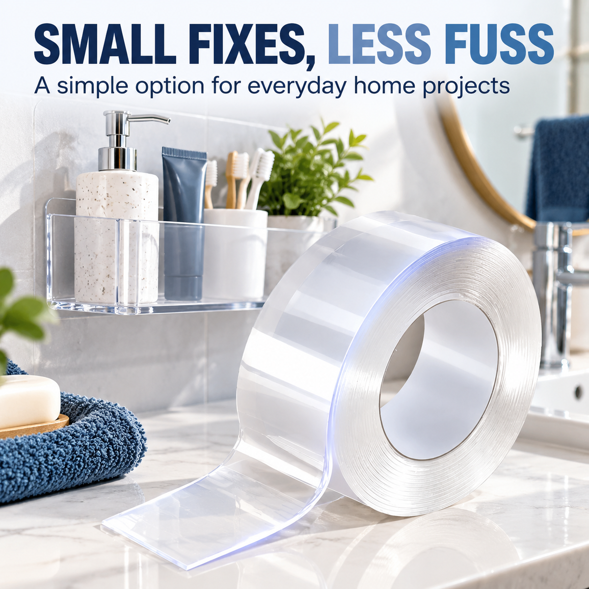 Transparent Nano Double-Sided Adhesive Tape