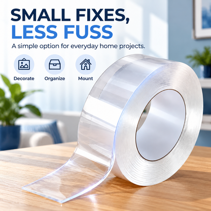 Transparent Nano Double-Sided Adhesive Tape