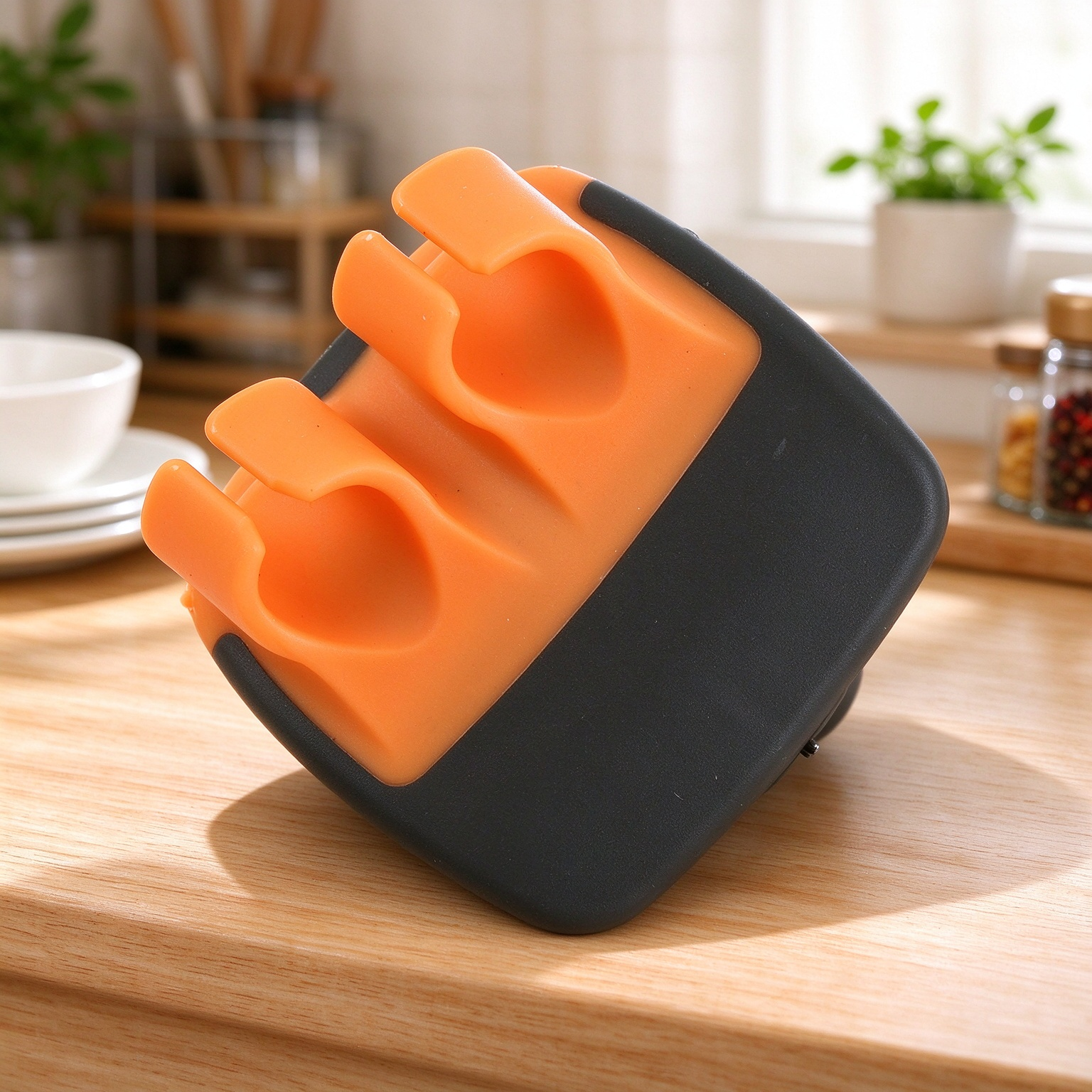 Orange and Dark Gray