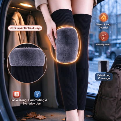 👖Long winter anti-slip knee pads