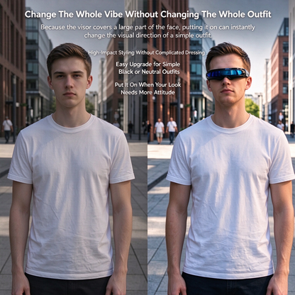 😎Wraparound Visor Sunglasses