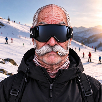 3D Fun Windproof Realistic Face Mask