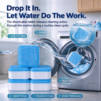Deep Cleaning Washing Machine Drum Cleaning Block
