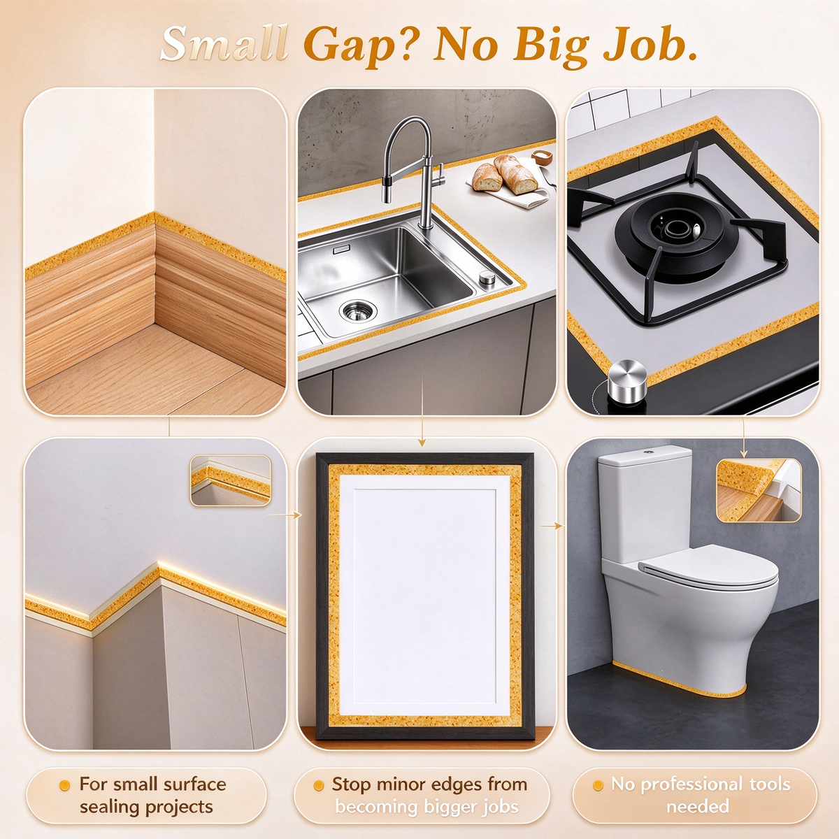🧽Self-Adhesive Caulk Sealing Strip