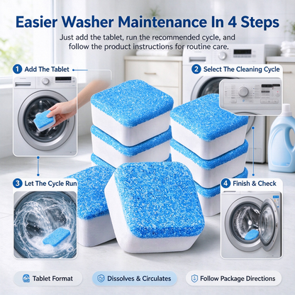 Deep Cleaning Washing Machine Drum Cleaning Block