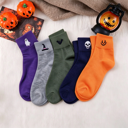 🎃Halloween Embroidered Mid-Calf Socks