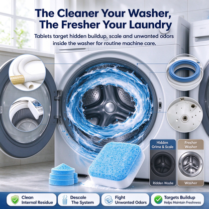 Deep Cleaning Washing Machine Drum Cleaning Block