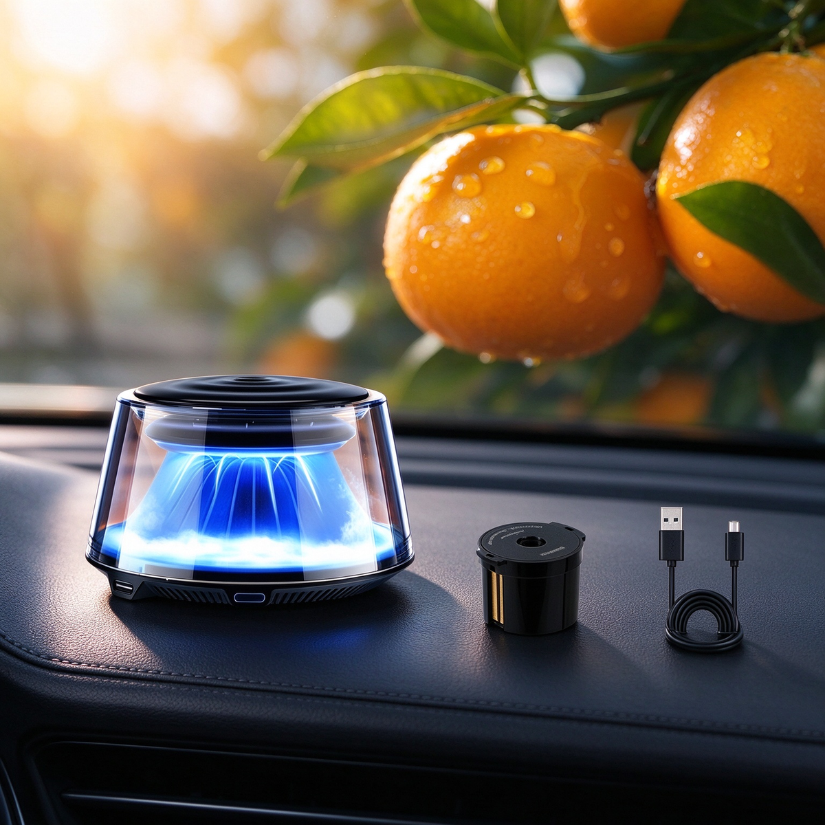 Advanced automatic car fragrance diffuser