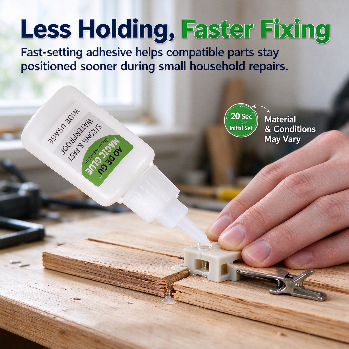 Fast-Setting Multi-Purpose CA Repair Glue