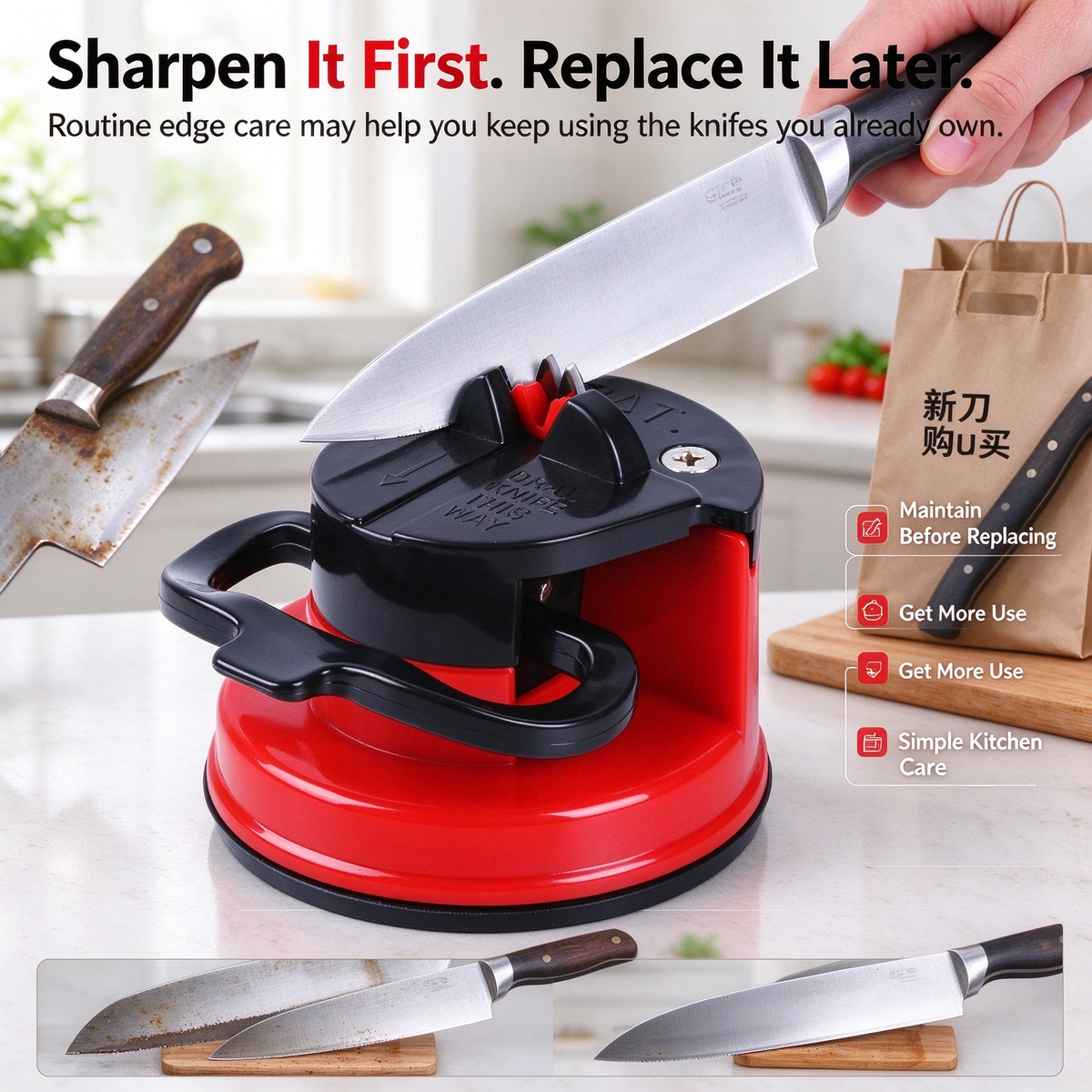 Kitchen Knife Sharpener