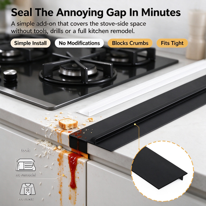 Silicone Stove Gap Filler Strip（2pcs）