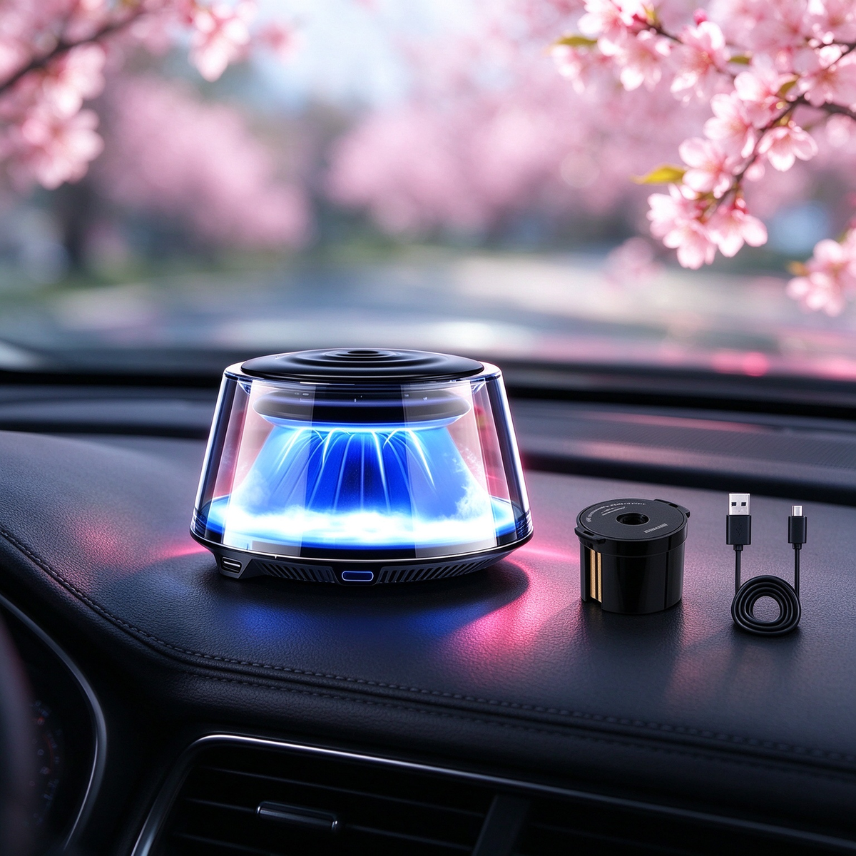 Advanced automatic car fragrance diffuser